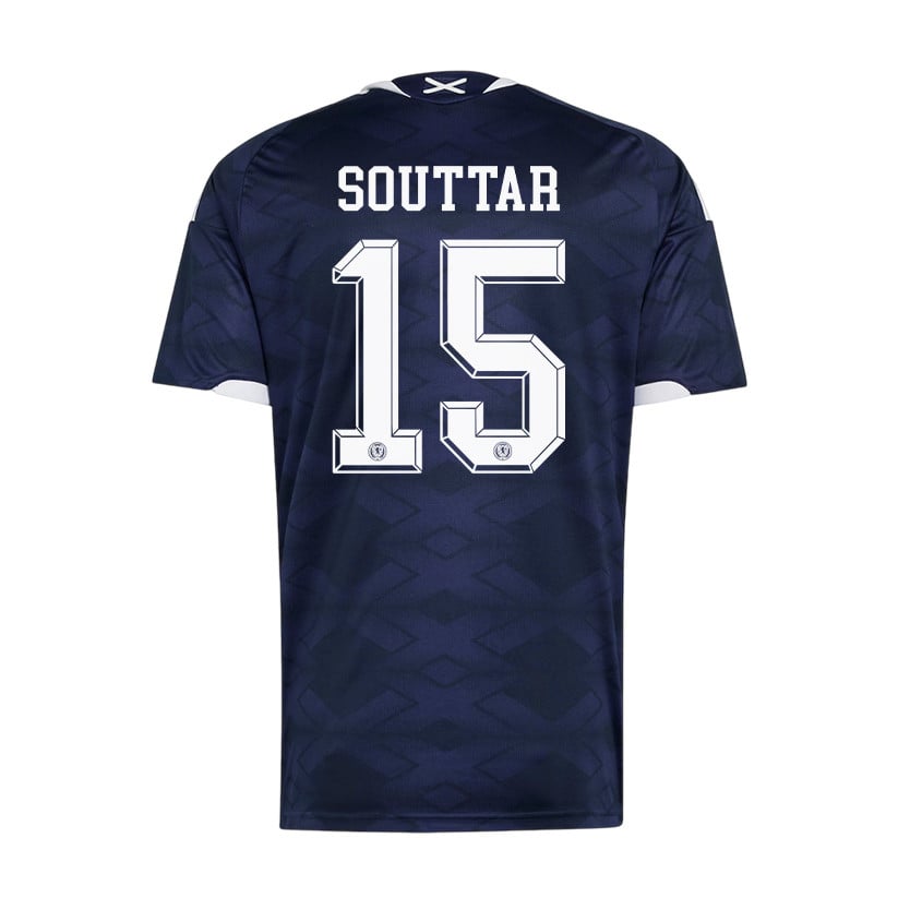 John Souttar 15 Scotland National Team 2026 Home Jersey - Navy, Men