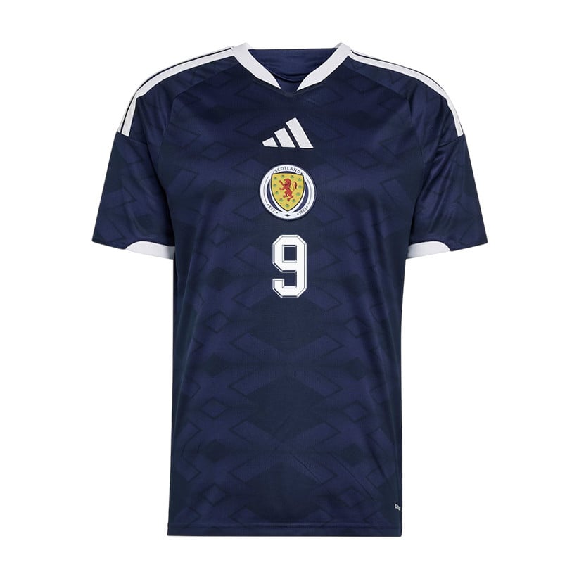 Lyndon Dykes 9 Scotland National Team 2026 Home Jersey - Navy, Men