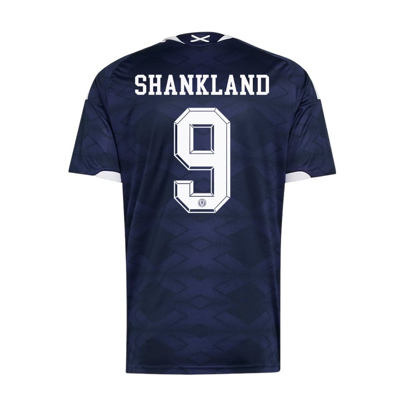 Lawrence Shankland 9 Scotland National Team 2026 Home Jersey - Navy, Men