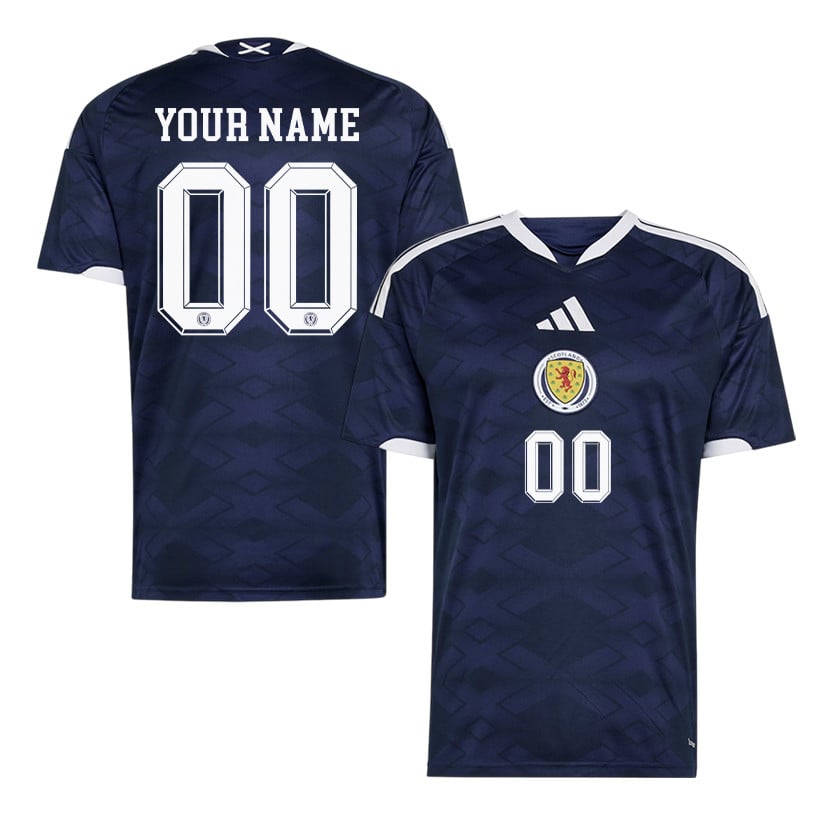 Scotland National Team 2026 Personalized Home Jersey - Navy, Men