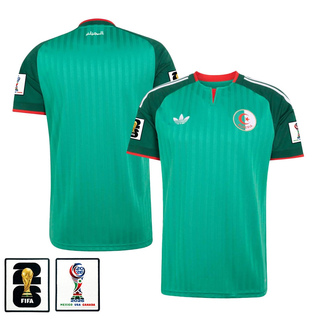 Algeria National Team 2026 Away Jersey - Green, Men
