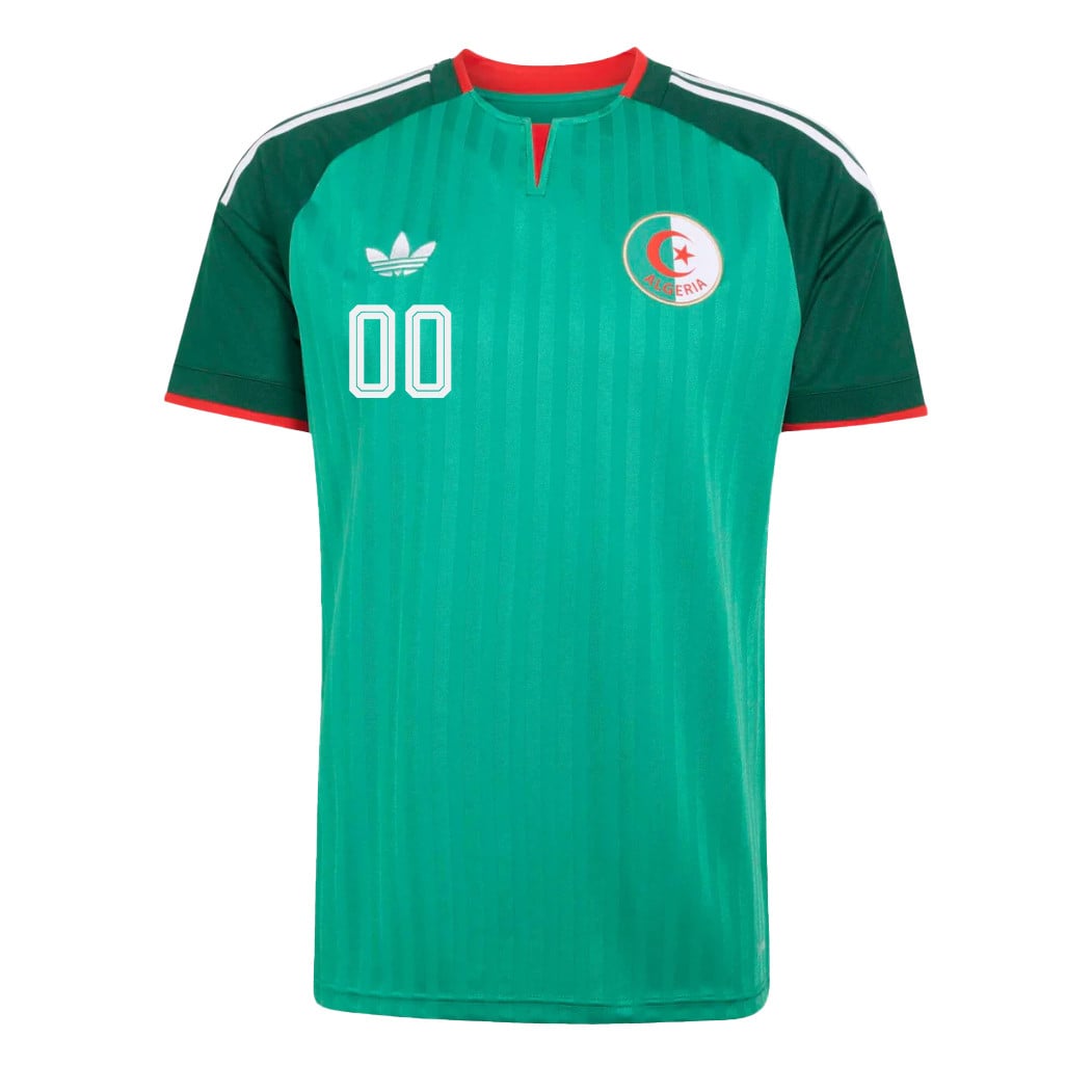 Algeria National Team 2026 Personalized Away Jersey - Green, Men