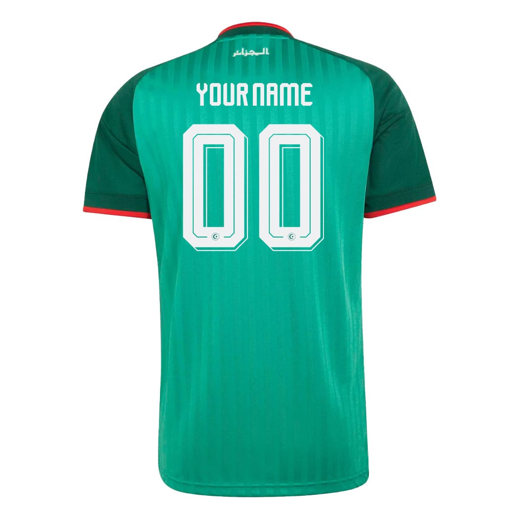 Algeria National Team 2026 Youth Personalized Away Jersey - Green