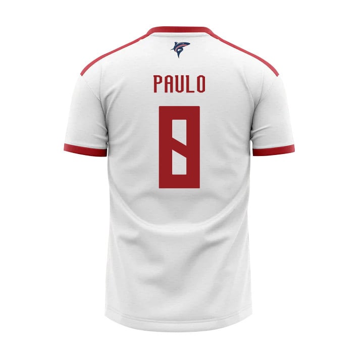 Joao Paulo 8 Cape Verde National Team 2026 Away Jersey - White, Men