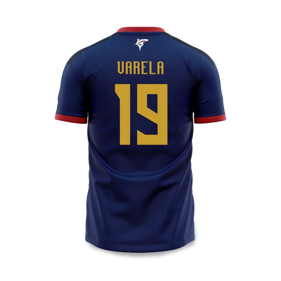 Helio Varela 19 Cape Verde National Team 2026 Home Jersey - Blue, Men