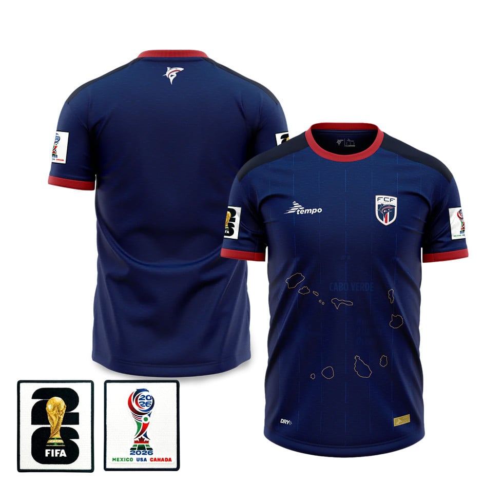 Cape Verde National Team 2026 Home Jersey - Blue, Men