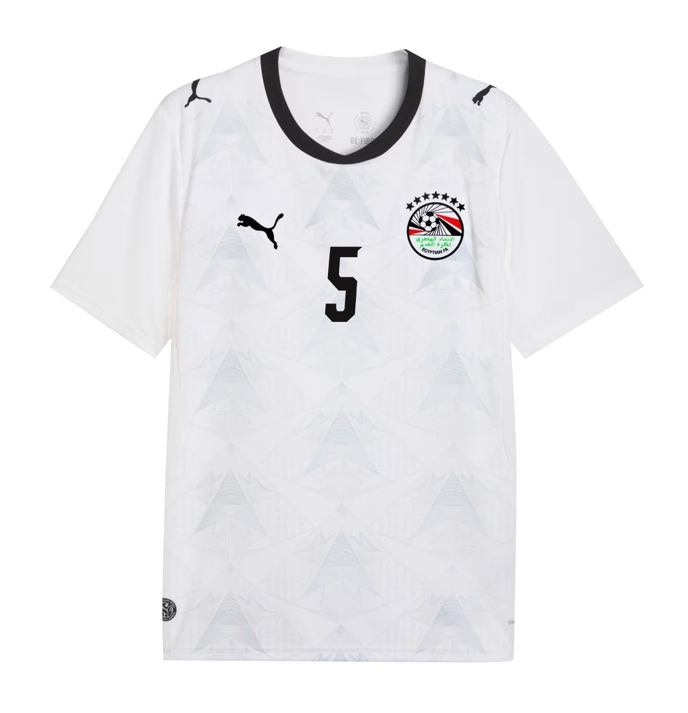 Rami Rabia 5 Egypt National Team 2026 Away Jersey - White, Men