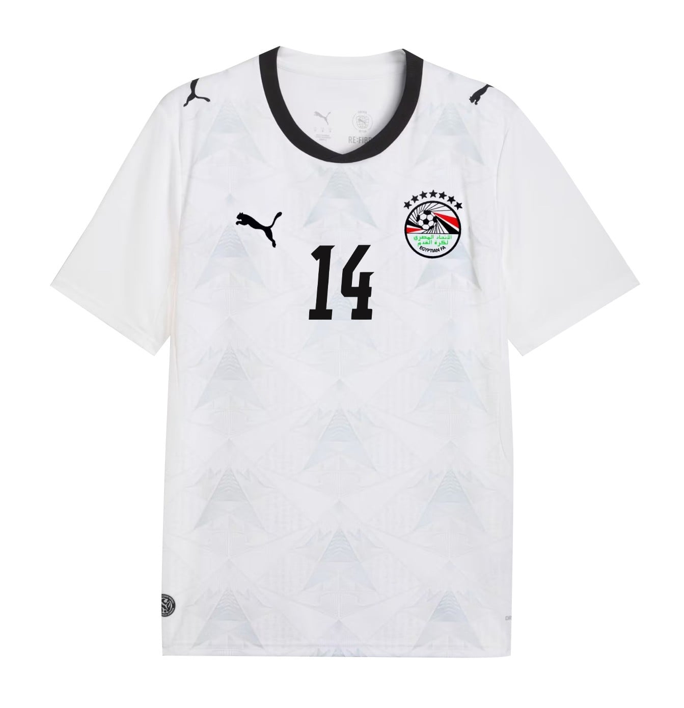 Hamdi Fathi 14 Egypt National Team 2026 Away Jersey - White, Men
