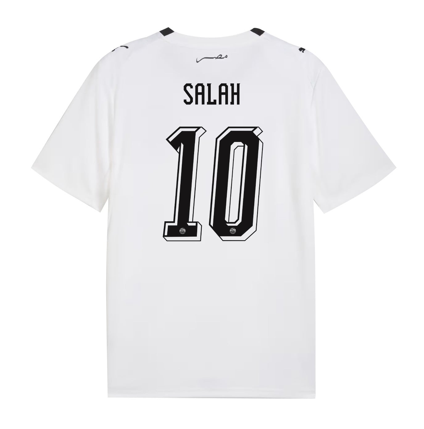 Mohamed Salah 10 Egypt National Team 2026 Away Jersey - White, Men