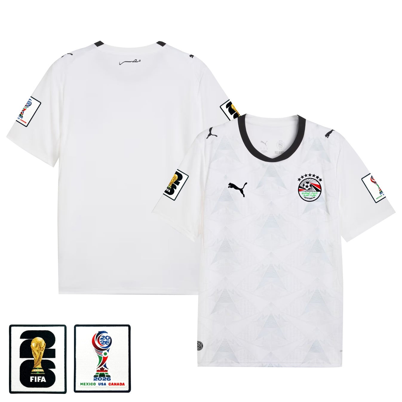 Egypt National Team 2026 Away Jersey - White, Men