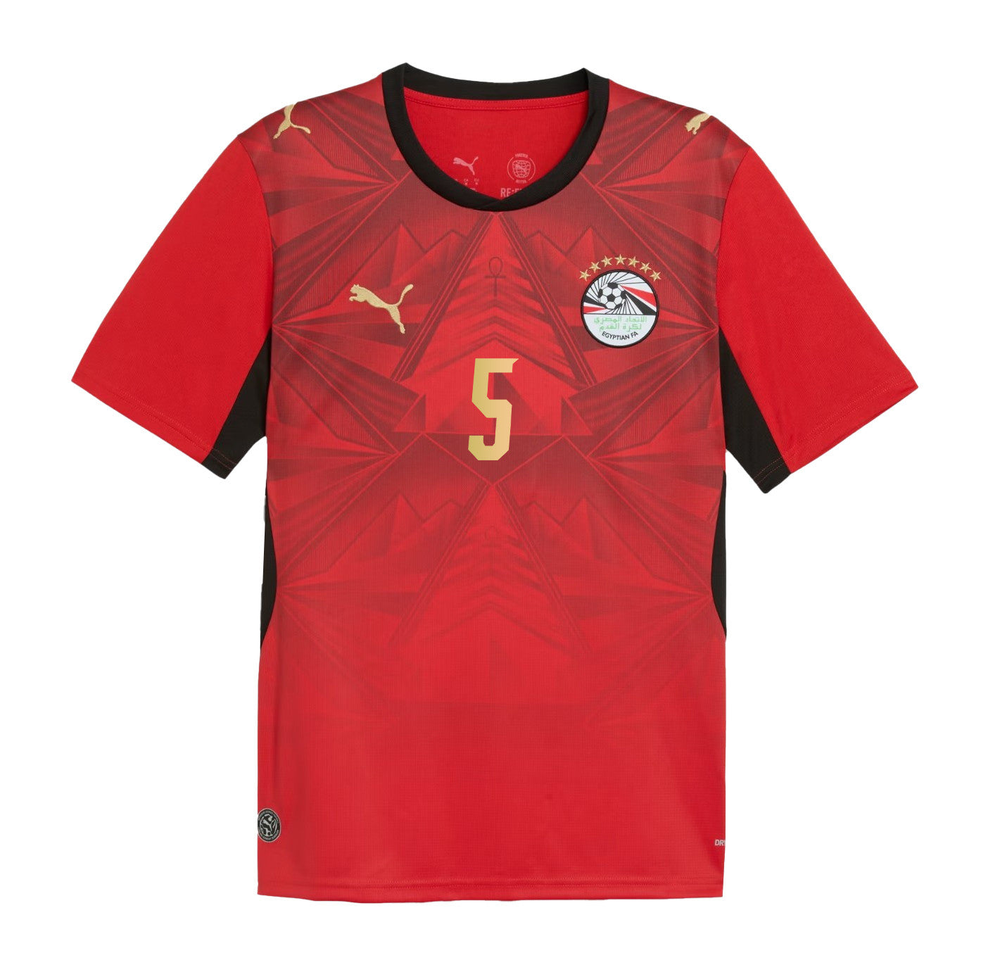 Rami Rabia 5 Egypt National Team 2026 Home Jersey - Red, Men