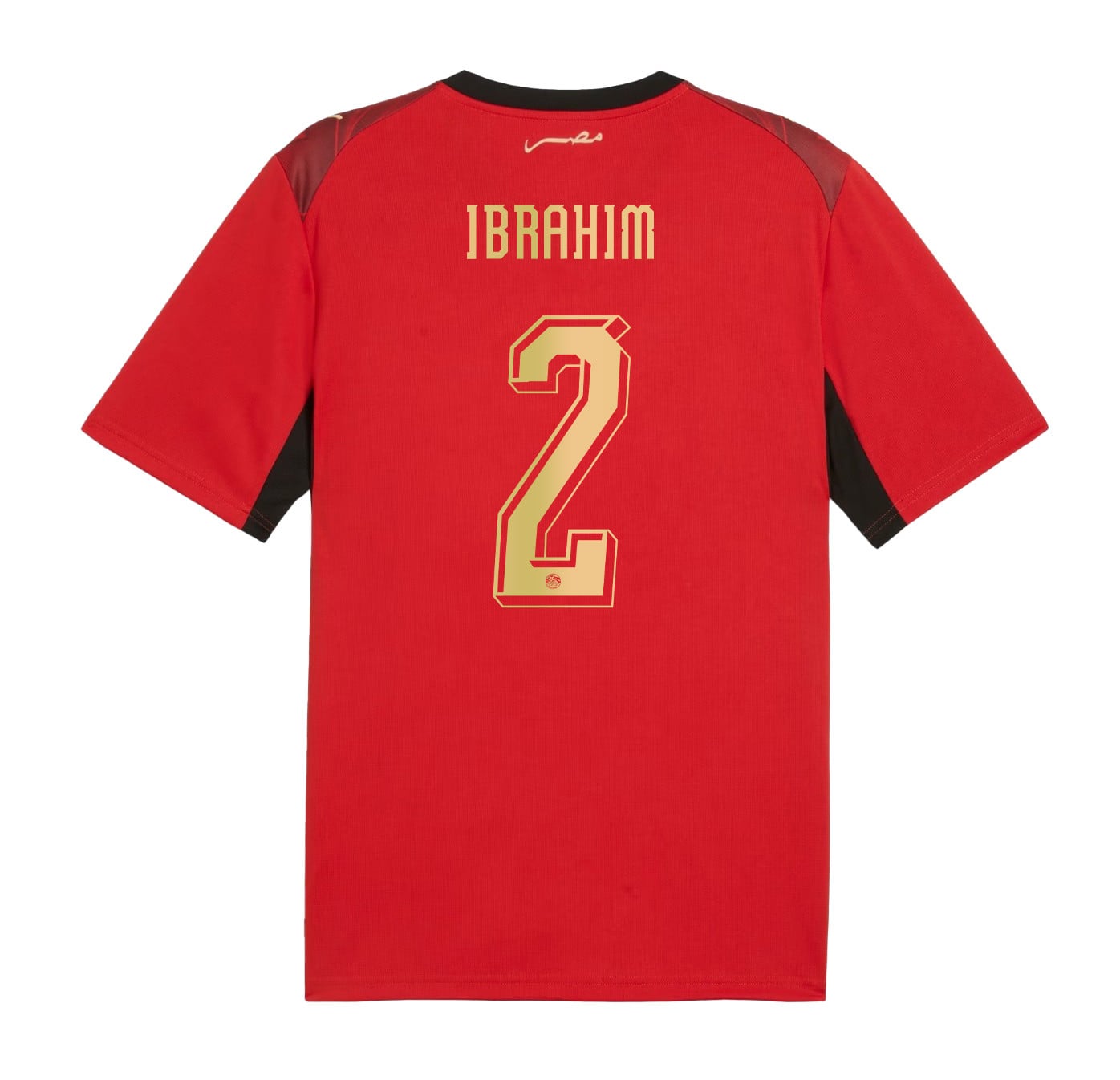 Yasser Ibrahim 2 Egypt National Team 2026 Home Jersey - Red, Men