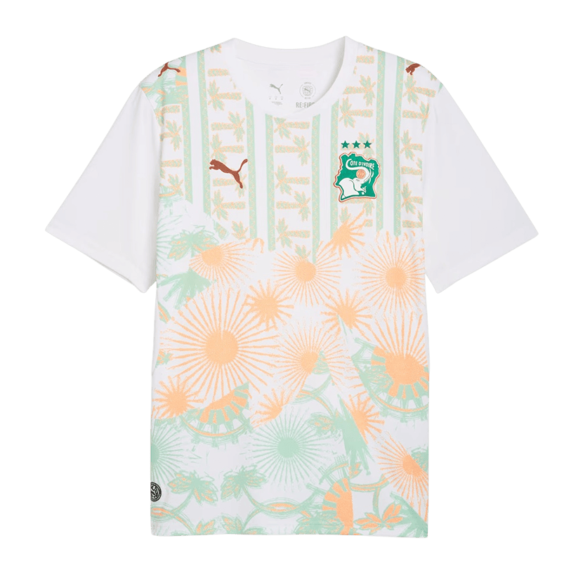 Ivory Coast National Team 2026 Away Jersey - White, Men