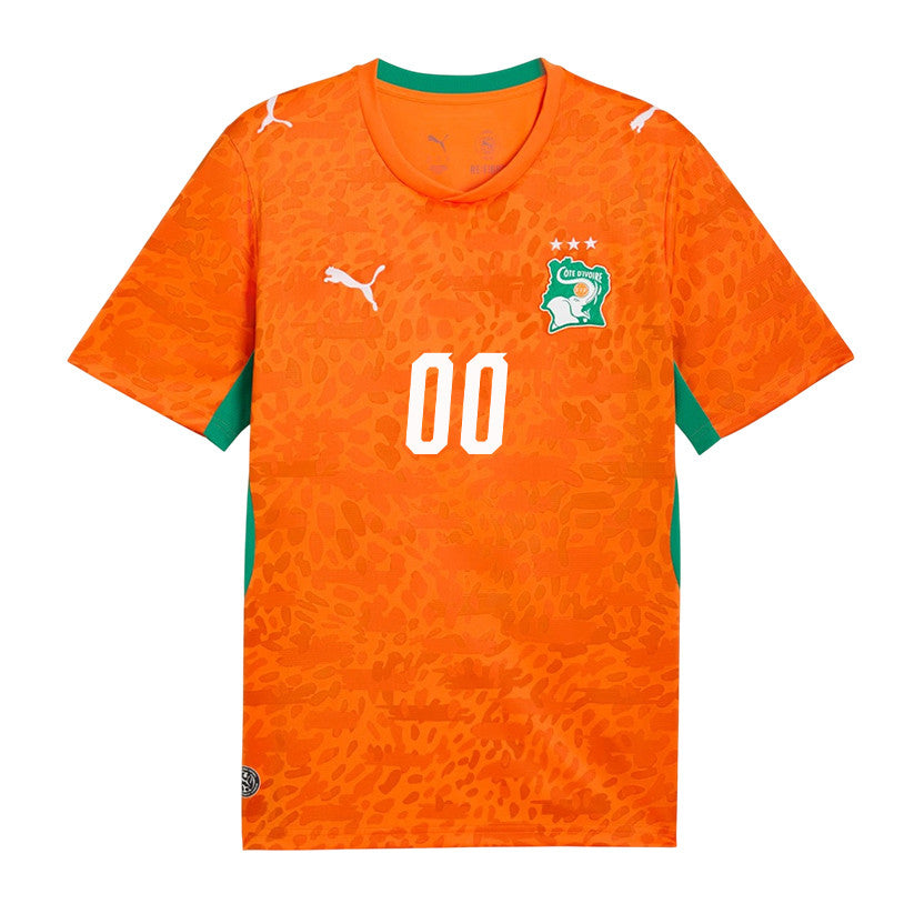 Ivory Coast National Team 2026 Personalized Home Jersey - Orange, Men