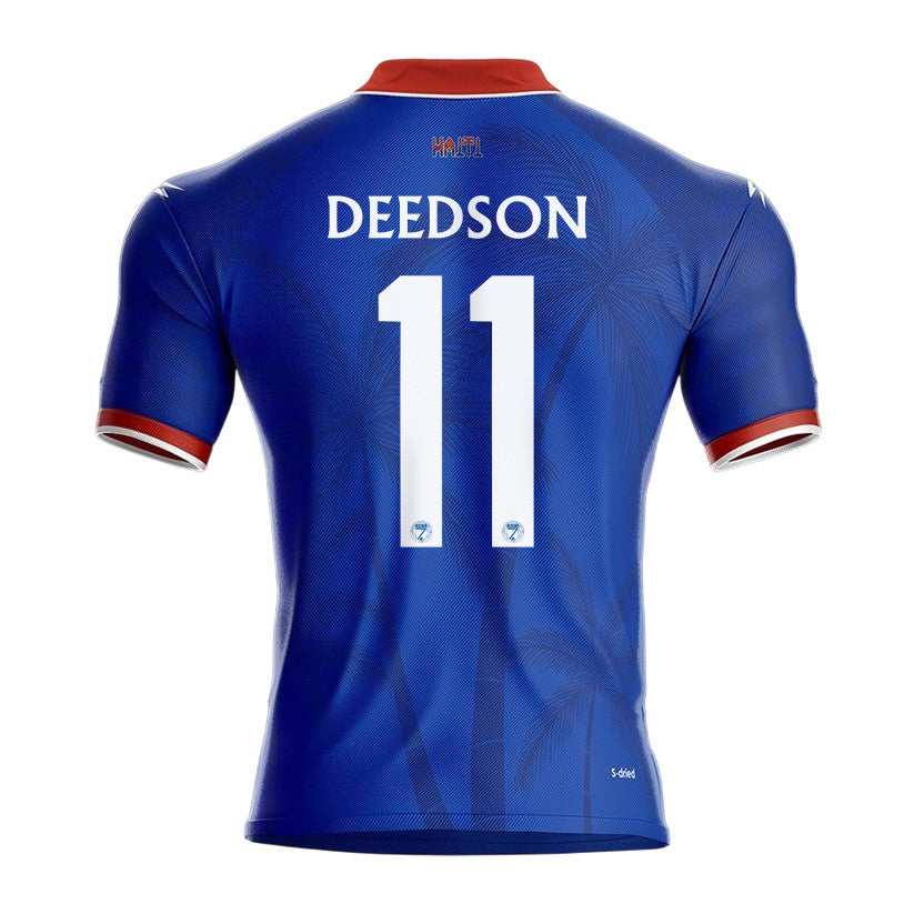 Don Deedson Louicius 11 Haiti National Team 2026 Home Jersey - Blue, Men