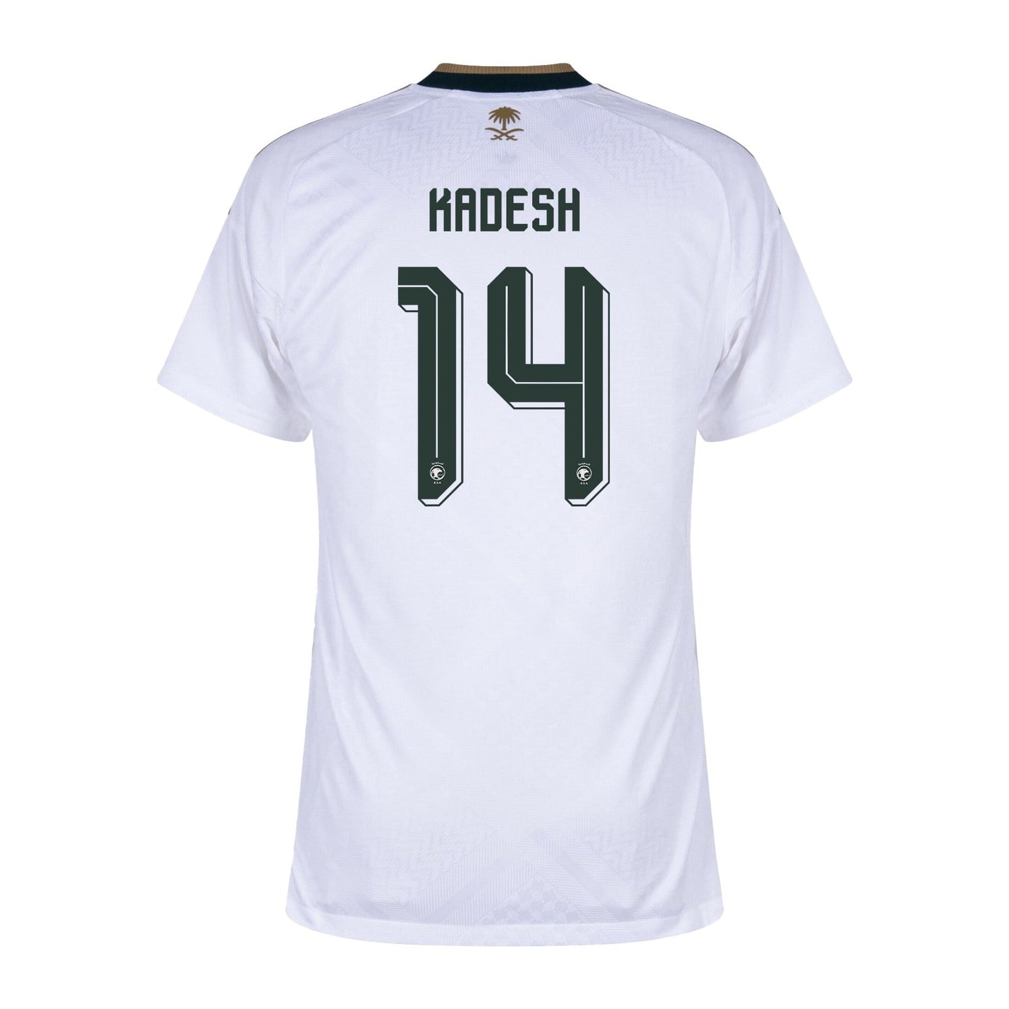 Hasan Kadesh 14 Saudi Arabia National Team 2026 Away Jersey - White, Men