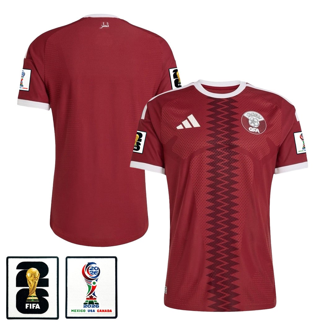 Qatar National Team 2026 Home Jersey - Red, Men