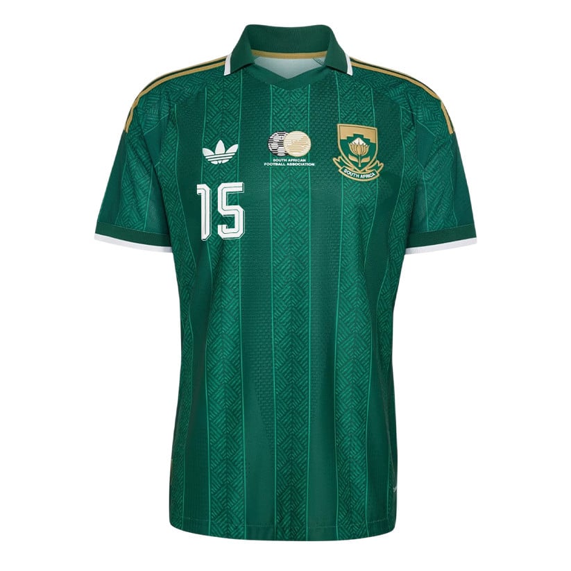 Bathusi Aubaas 15 South Africa National Team 2026 Away Jersey - Green, Men