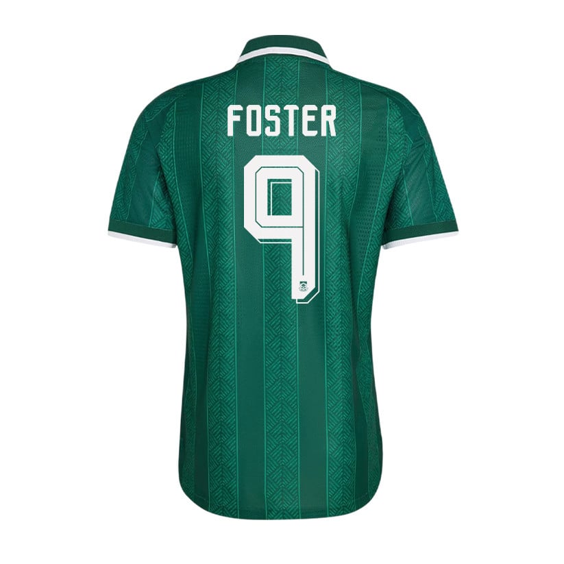 Lyle Foster 9 Youth South Africa National Team 2026 Away Jersey - Green