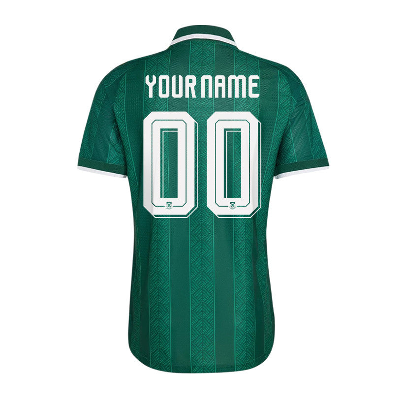 South Africa National Team 2026 Youth Personalized Away Jersey - Green