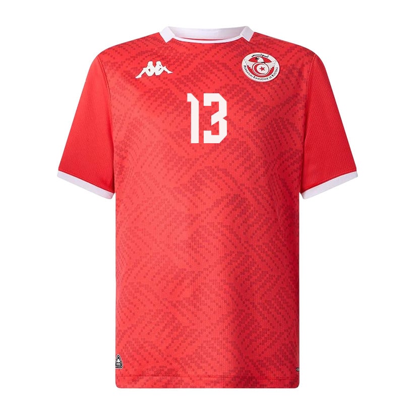 Ferjani Sassi 13 Tunisia National Team 2026 Home Jersey - Red, Men