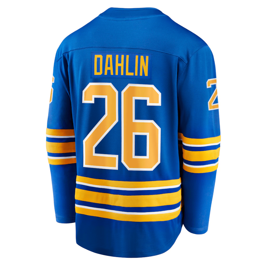 Rasmus Dahlin 26 Buffalo Sabres Home Breakaway Jersey - Royal