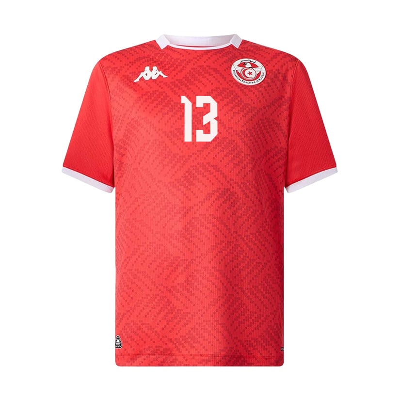 Ferjani Sassi 13 Youth Tunisia National Team 2026 Home Jersey - Red