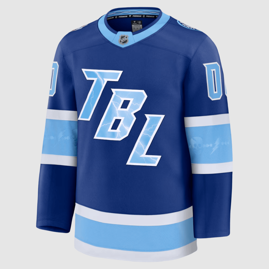 Tampa Bay Lightning 2026 NHL Stadium Series Premium Custom Jersey - Blue