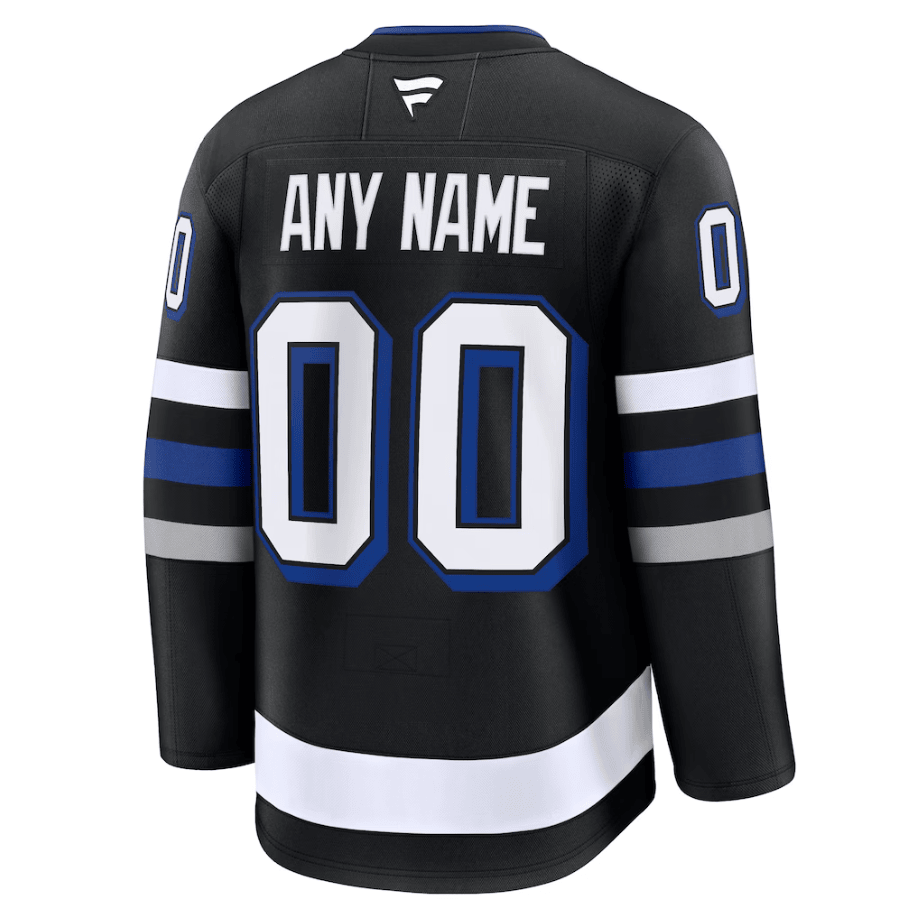 Tampa Bay Lightning Alternate Premium Custom Jersey - Black