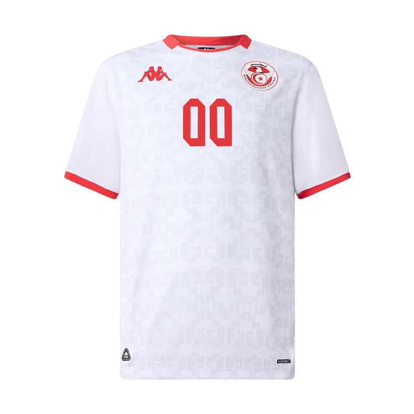 Tunisia National Team 2026 Youth Personalized Away Jersey - White