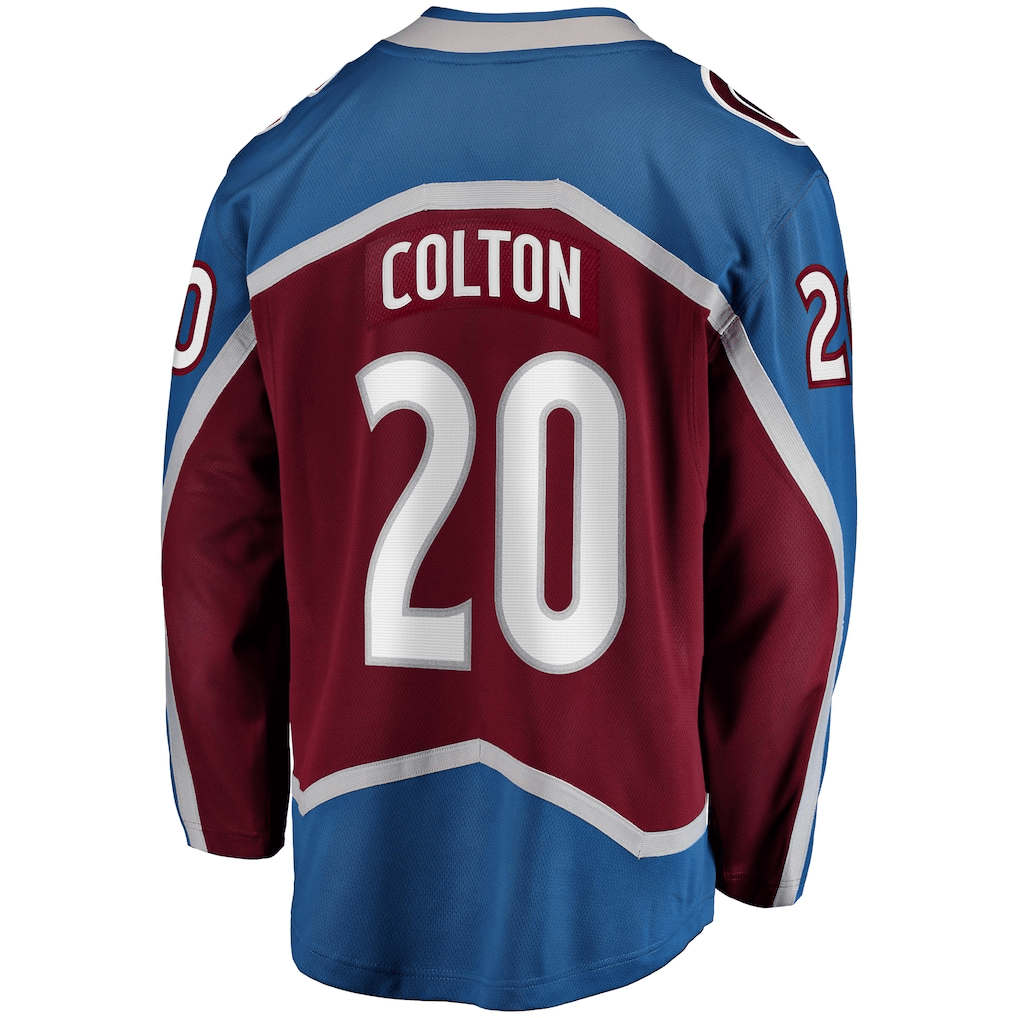 Ross Colton 20 Colorado Avalanche Home Breakaway Men Jersey - Burgundy