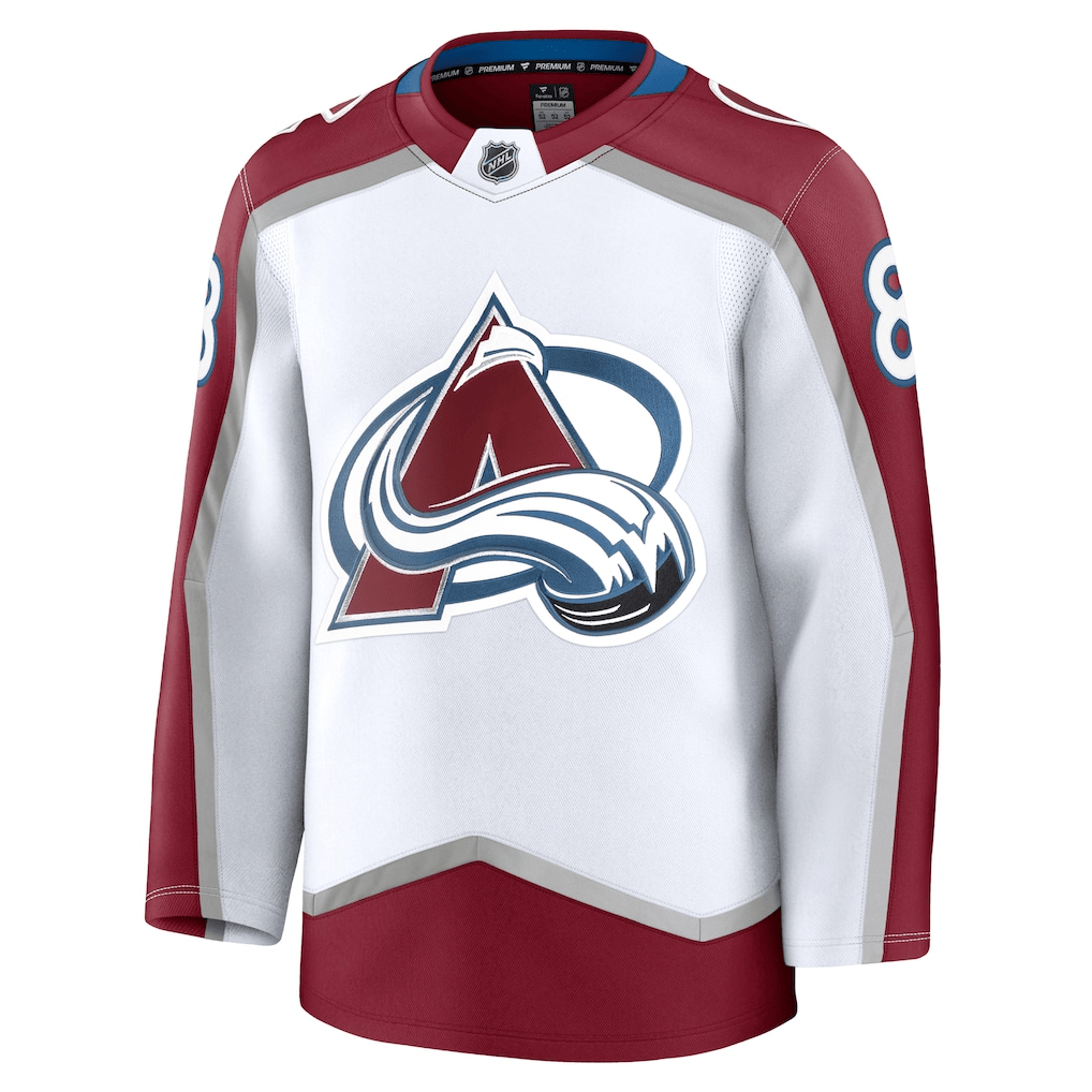 Cale Makar 8 Colorado Avalanche Away Men Jersey - White