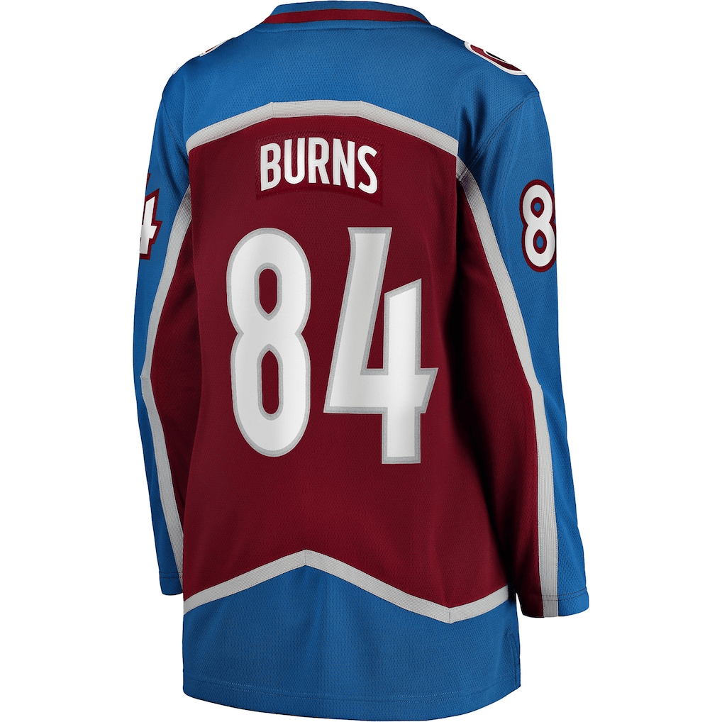Brent Burns 84 Colorado Avalanche Women's Home Breakaway Jersey - Burgundy