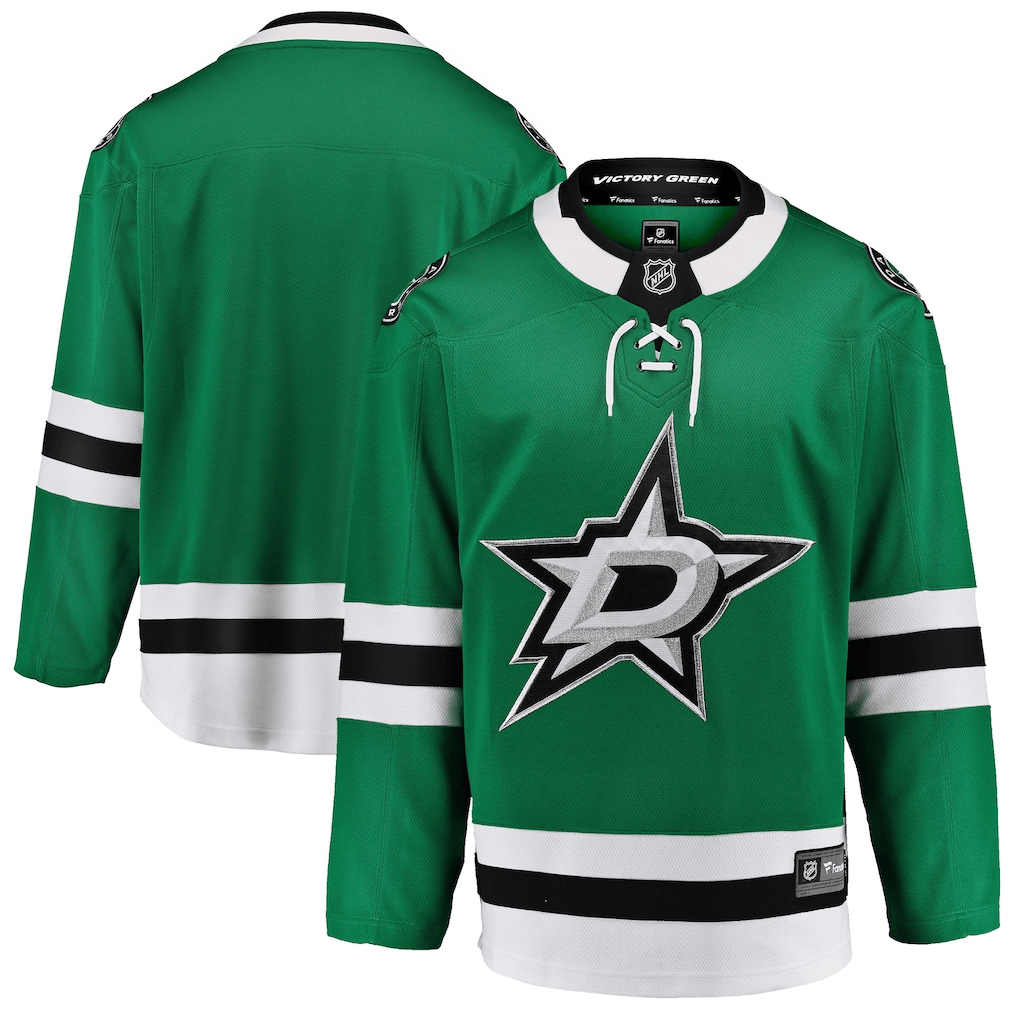 Dallas Stars Home Breakaway Men Jersey - Kelly Green