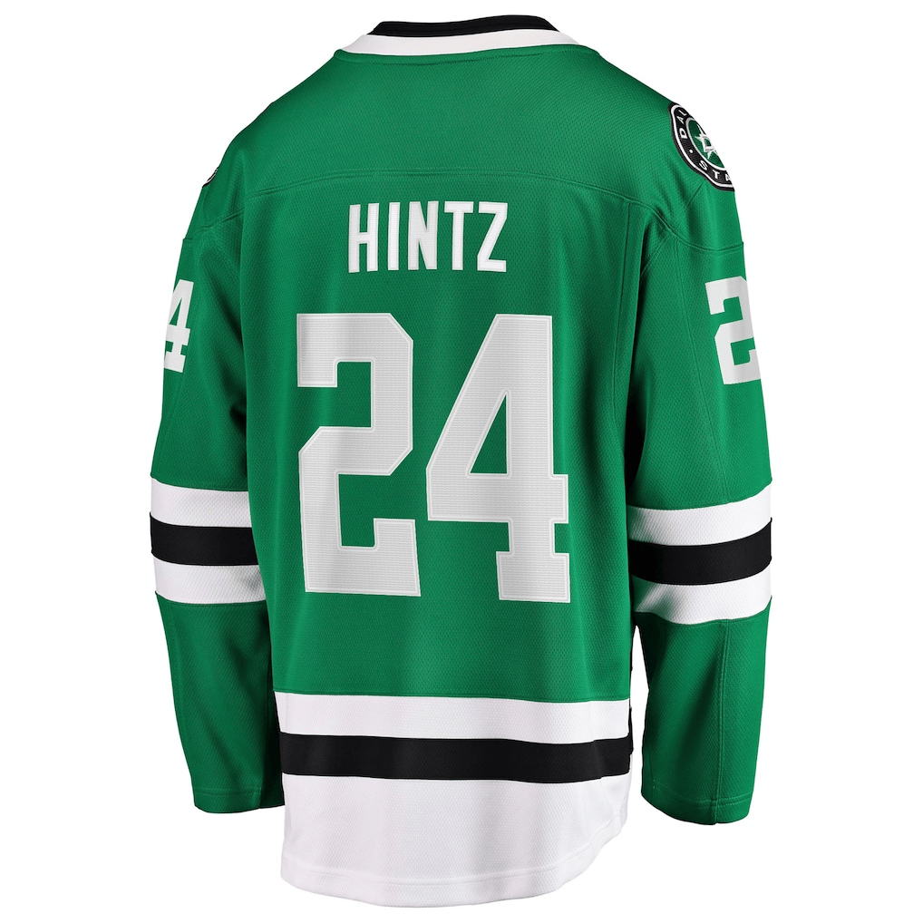 Roope Hintz 24 Dallas Stars Home Breakaway Men Jersey - Kelly Green