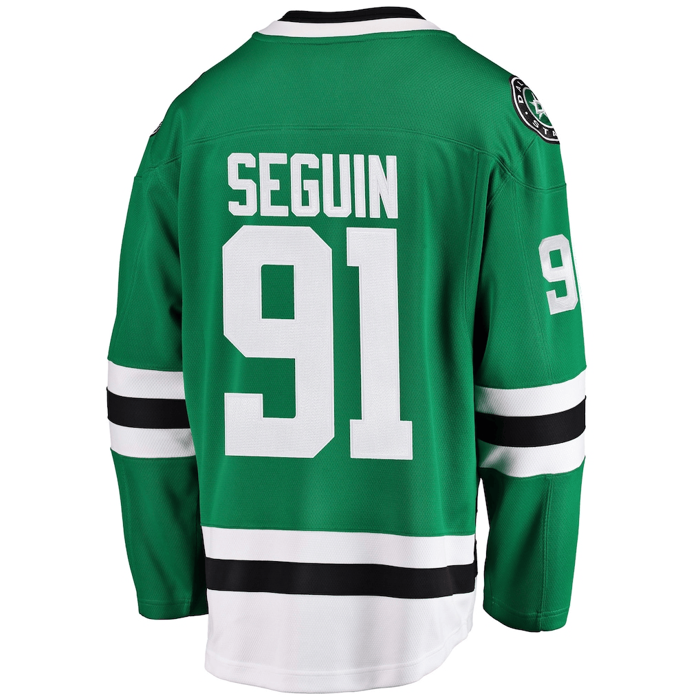 Tyler Seguin 91 Dallas Stars Home Breakaway Men Jersey - Kelly Green