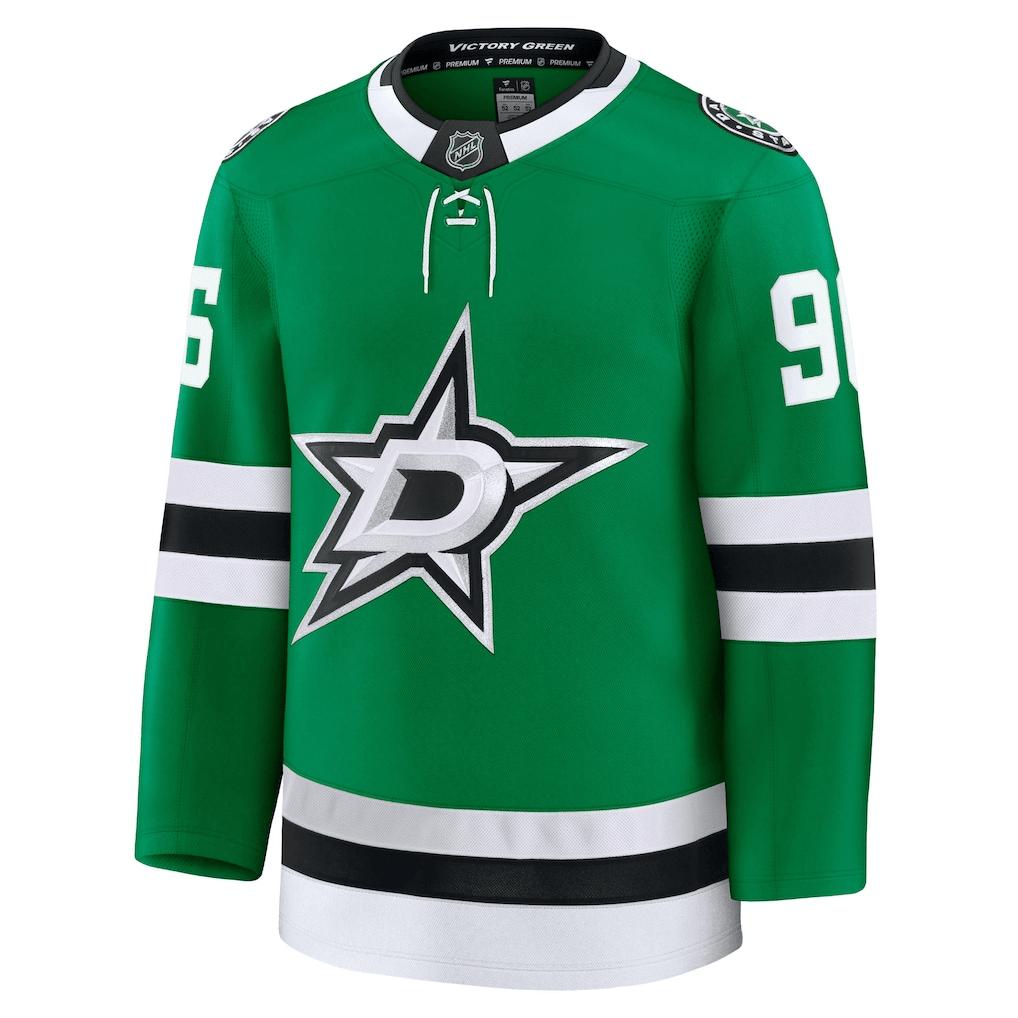Mikko Rantanen 96 Dallas Stars Home Breakaway Men Jersey - Kelly Green
