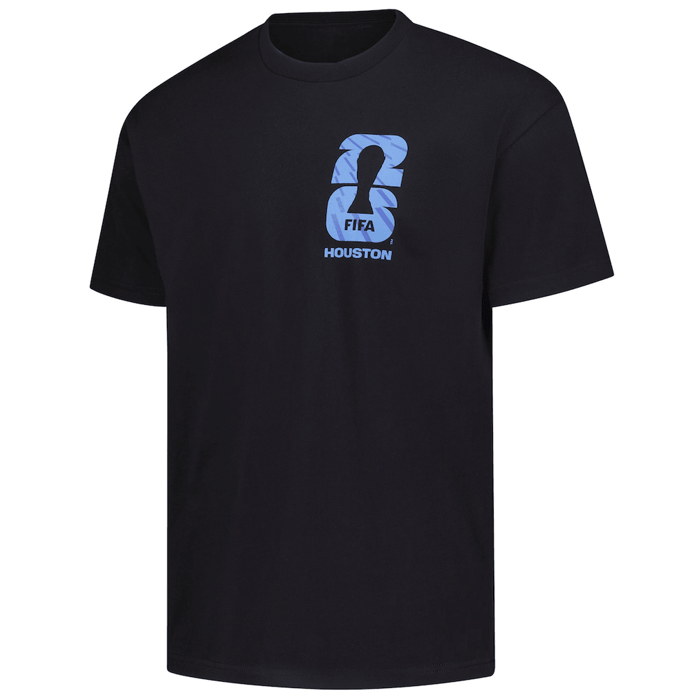 Houston Host City Local 2026 FIFA World Cup T-Shirt - Black