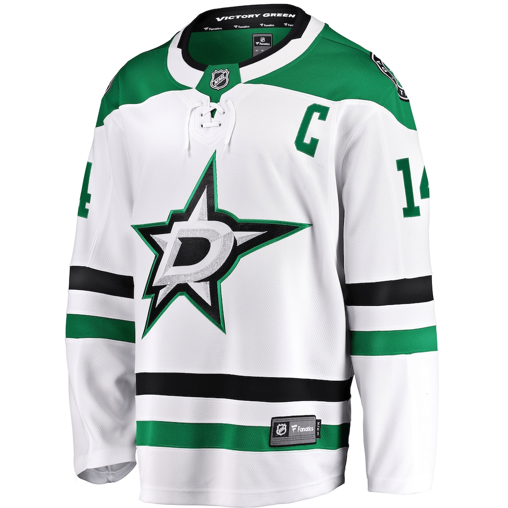 Jamie Benn 14 Dallas Stars Breakaway Men Jersey - White