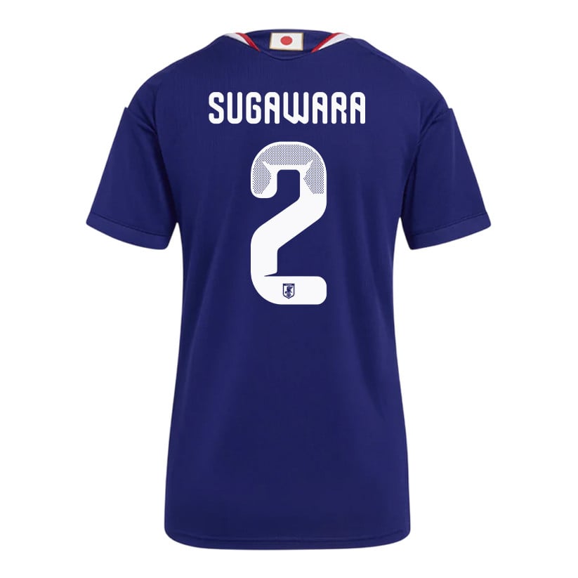 Yukinari Sugawara 2 Japan National Team 2026 Women's Home Jersey - Blue