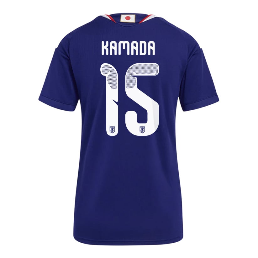 Daichi Kamada 15 Japan National Team 2026 Women's Home Jersey - Blue