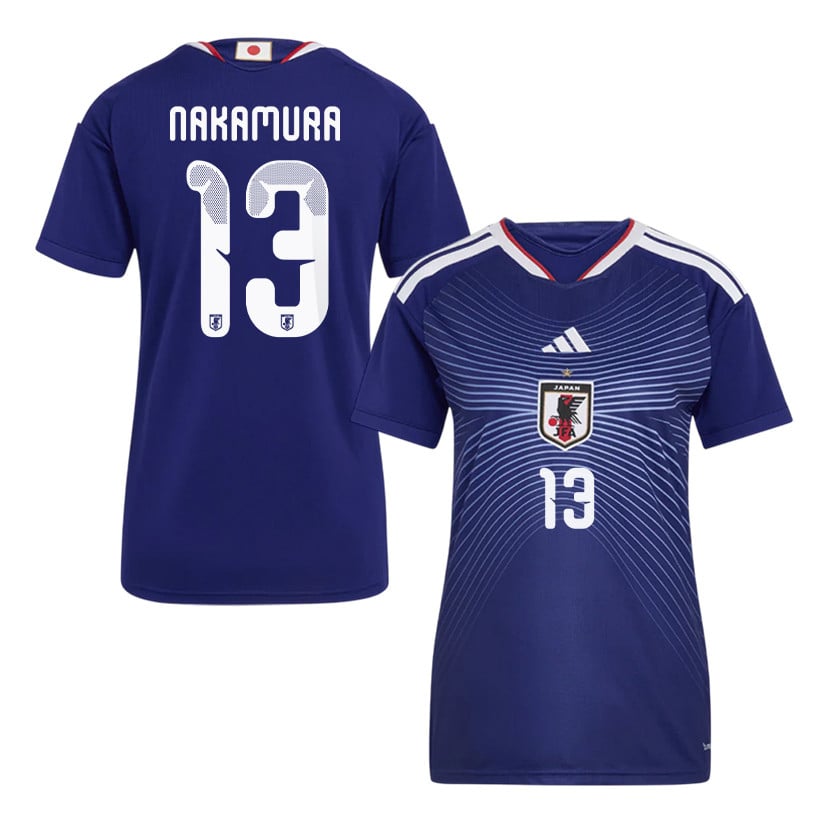 Keito Nakamura 13 Japan National Team 2026 Women's Home Jersey - Blue