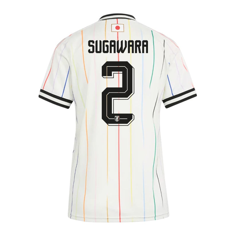 Yukinari Sugawara 2 Women's Japan National Team 2026 Away Jersey - Off White