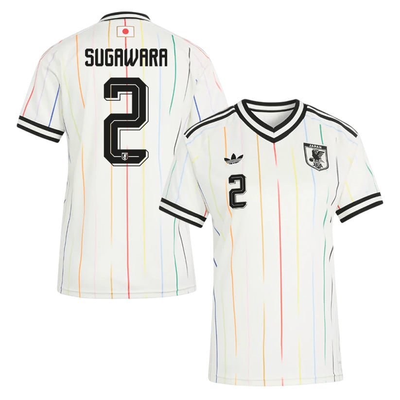 Yukinari Sugawara 2 Women's Japan National Team 2026 Away Jersey - Off White