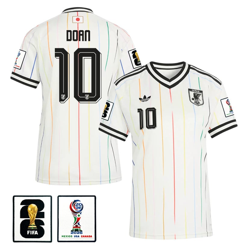 Ritsu Doan 10 Women's Japan National Team 2026 Away Jersey - Off White
