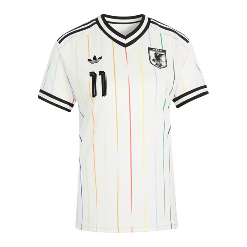 Daizen Maeda 11 Women's Japan National Team 2026 Away Jersey - Off White