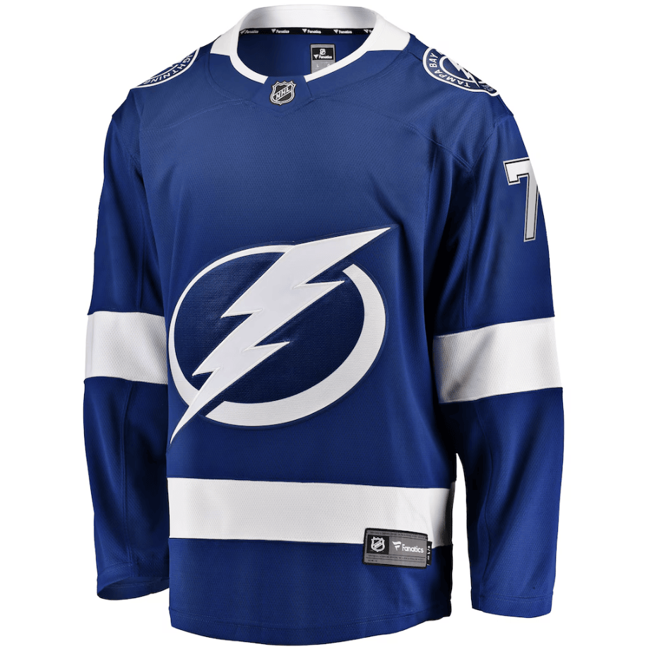 Anthony Cirelli 71 Tampa Bay Lightning Home Breakaway Player Jersey - Blue