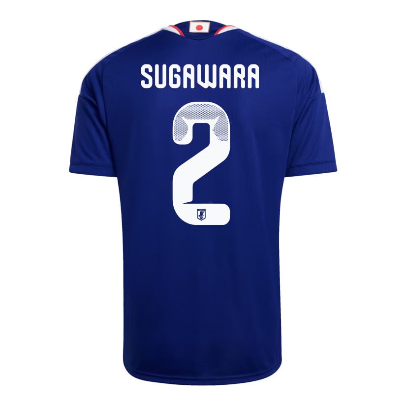 Yukinari Sugawara 2 Japan National Team 2026 Home Jersey - Blue, Men
