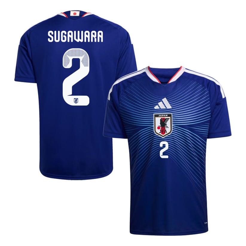 Yukinari Sugawara 2 Japan National Team 2026 Home Jersey - Blue, Men