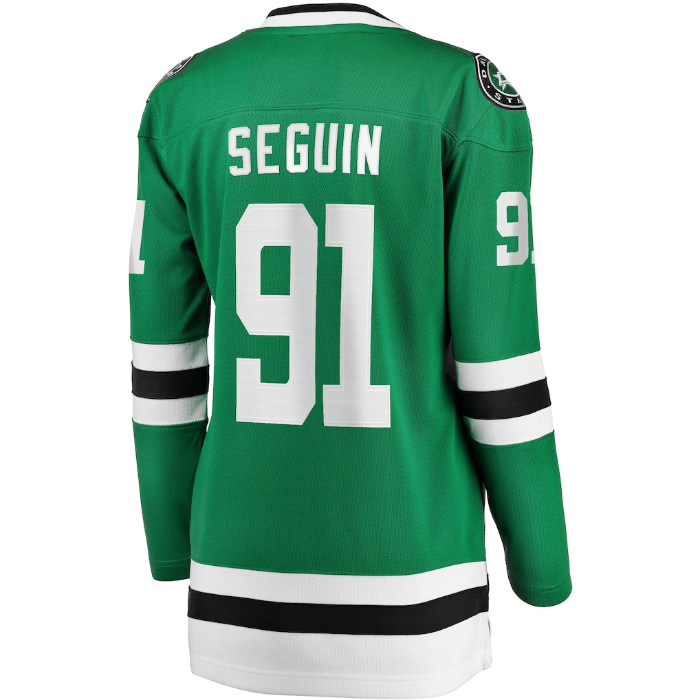 Tyler Seguin 91 Dallas Stars Women's Home Breakaway Jersey - Kelly Green
